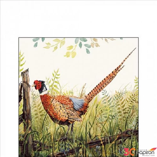 Szalvéta Ambiante Glorious Pheasant 25x25cm 20db