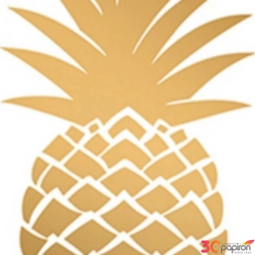 Szalvéta Ambiante Godl en Pineapple papírszalvéta 25x25cm,15db-os