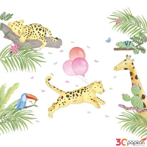 Szalvéta Ambiante Happy Leo papírszalvéta 33x33cm,20db-os