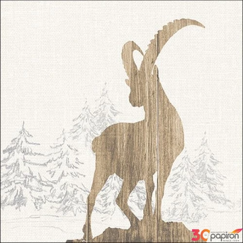 Szalvéta Ambiante Ibex papírszalvéta 33x33cm,20db-os