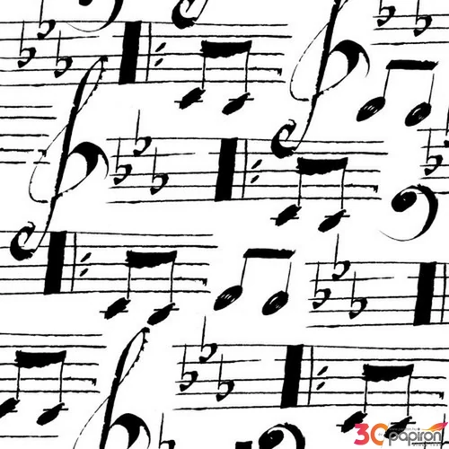 Szalvéta Ambiante Musique papírszalvéta 33x33cm,20db-os