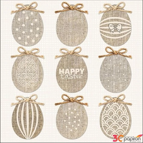 Szalvéta Ambiante Natural Easter papírszalvéta 33x33cm,20db-os