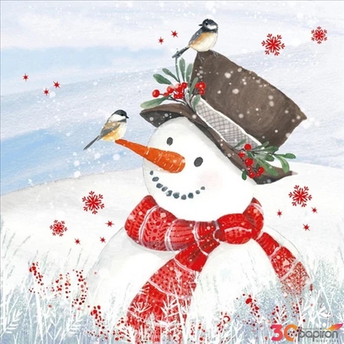 Szalvéta Ambiante Olaf the Snowman papírszalvéta 33x33cm,20db-os