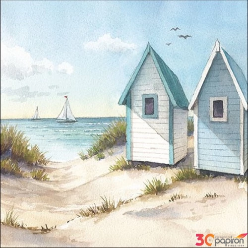 Szalvéta Ambiante Sunny Beach papírszalvéta 33x33cm,20db-os