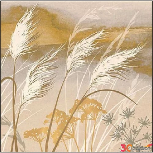 Szalvéta Ambiante Waving grass papírszalvéta 25x25cm,15db-os