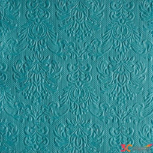 Szalvéta Ambient Elegance petrol 25x25cm, 15lapos 3rétegű 12507906