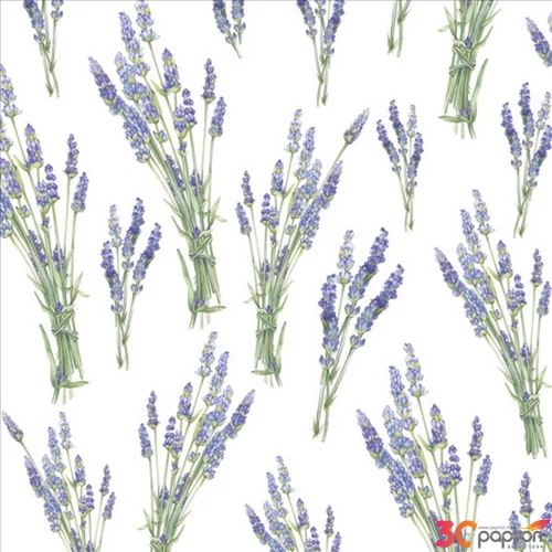 Szalvéta Tracey's Tracey's Lavendula papírszalvéta 33x33cm,20db-os