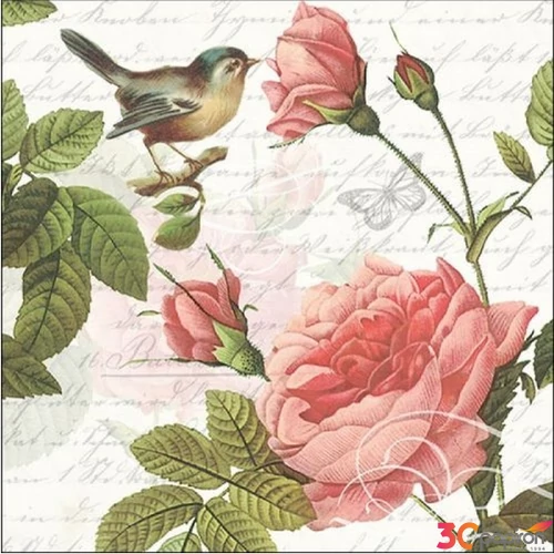Szalvéta Ambiante Sophie papírszalvéta 33x33cm,20db-os