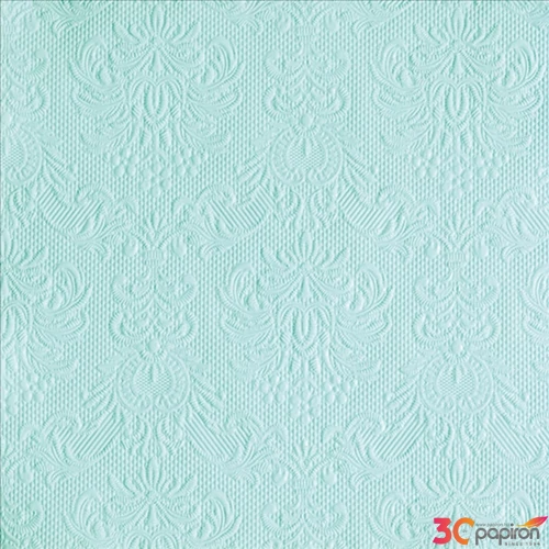 Szalvéta Ambiente Elegance Aqua dombornyomott 40x40cm,15db-os