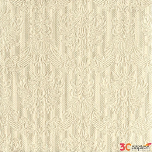 Szalvéta Ambiente Elegance Cream 33x33cm 15lapos 3rétegű