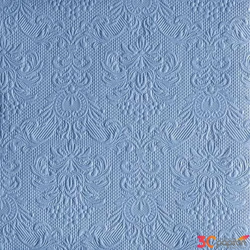 Szalvéta Ambiente Elegance Jeans Blue dombornyomott 40x40cm,15db-os