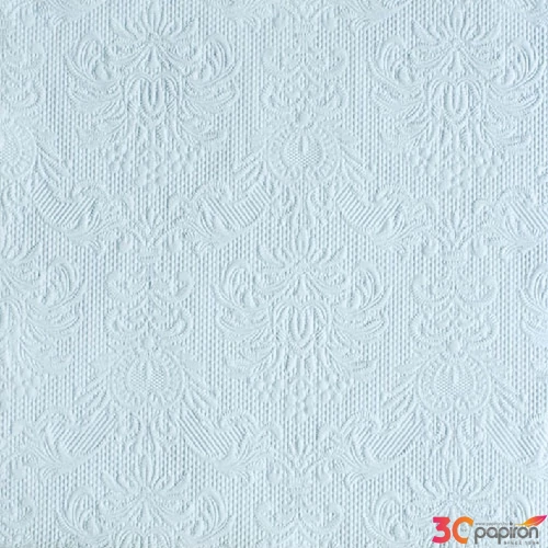 Szalvéta Ambiente Elegance light blue dombornyomott 40x40cm,15db-os
