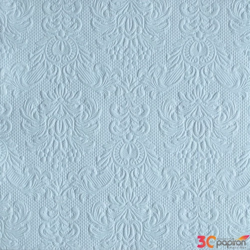 Szalvéta Ambiente Elegance Pale Blue 33x33cm 3rétegű 15db/csom papírszalvéta 33x33cm, 15db-os