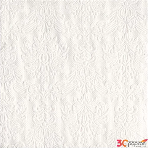 Szalvéta Ambiente Elegance White 33x33cm 15lapos 3rétegű