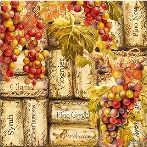 Szalvéta Ambiente Grapes 