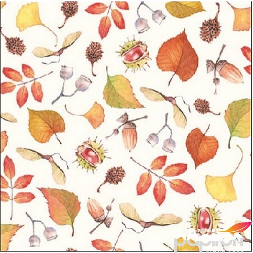 Szalvéta Ambiente őszi 25x25cm, 3 rétegű,20db/csomag Autumn Details