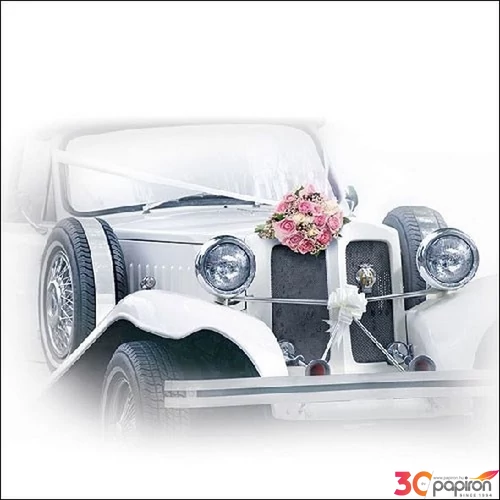 Szalvéta Ambiante Wedding Car papírszalvéta 33x33cm,20db-os