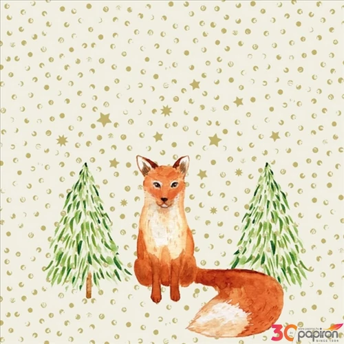 Szalvéta Ambiente Snowflakes 