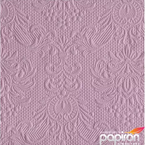 Szalvéta Ambiente Elegance 25x25cm 20db/csomag 3rétegű Pale Lilac