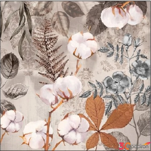 Szalvéta Ambiante Cotton papírszalvéta 25x25cm,15db-os