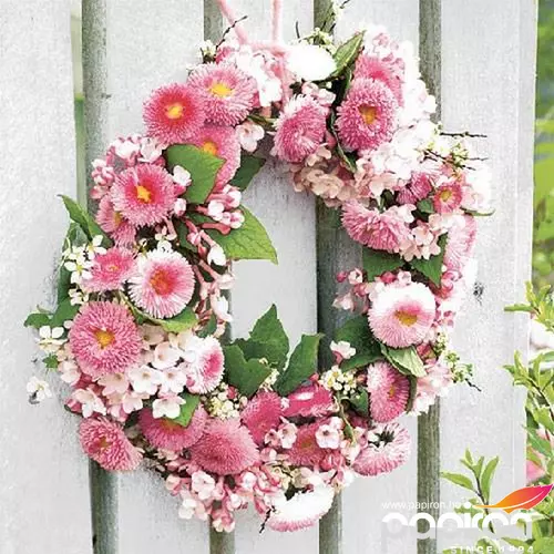Szalvéta Ambiente Wreath of Bellie Rose 33x33cm 3rétegű 20db/csomag 13312740 szalvéta.