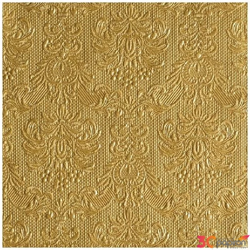 Szalvéta Ambiente Elegance godl dombornyomott 40x40cm,15db-os