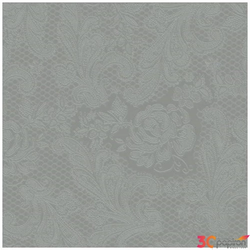 Szalvéta 33x33cm Lace gris ombre dombornyomott papírszalvéta 33x33cm,20db-os
