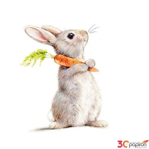 Szalvéta húsvéti Rabbit 