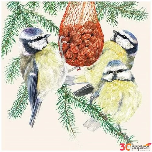 Szalvéta Ambiante Dinner Time papírszalvéta 33x33cm,20db-os