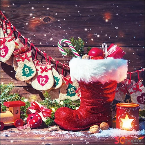 Szalvéta Ambiante Gifts In Boot papír papírszalvéta 33x33cm,20db-os