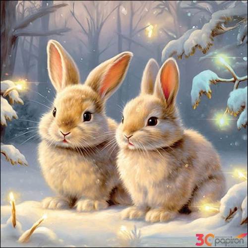 Szalvéta Ambiante Welcome winter papírszalvéta 33x33cm,20db-os