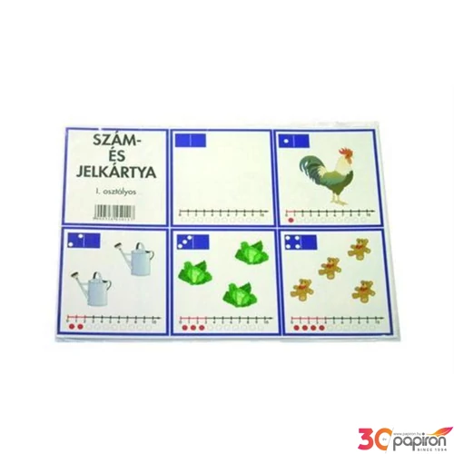 Szám és jelkártyák 2-4.oszt. 0 iskolaszezonos termék