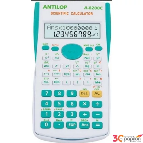 Számológép Antilop A-8200c tudományos 240 funkciós kék