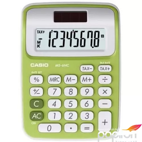 SzámoLógép Casio MS-20 NC/GN asztali számológép