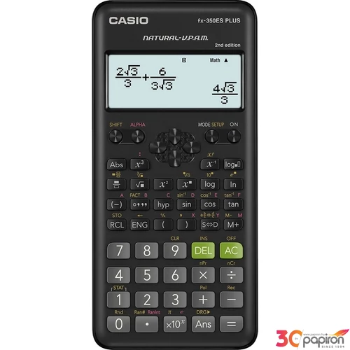 Számológép CASIO FX-350ES PLUS 2E tudományos számológép 252funkciós GCFX350P
