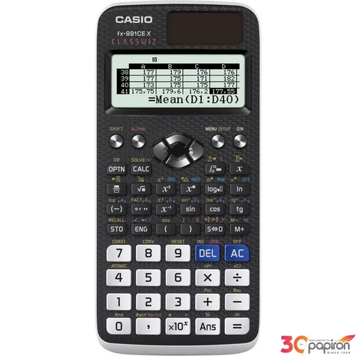 SzámoLógép Casio FX-991CEx tudományos számológép 664 funkciós Érettségizőknek