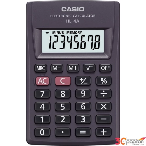 SzámoLógép Casio HL-4 zsebszámológép 8digites