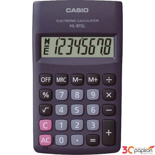 SzámoLógép Casio HL-815L BK zsebszámológép fekete BK
