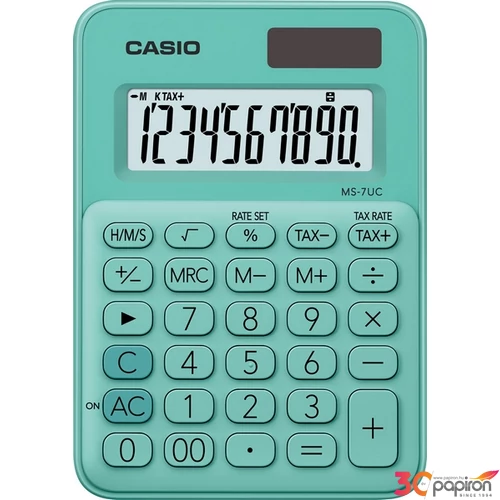 Számológép Casio MS 7 UC GN Számológépek
