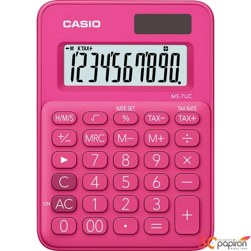 Számológép Casio MS 7 UC RD Számológépek