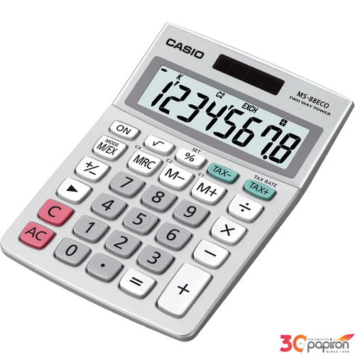 SzámoLógép Casio ECO MS-88ECO környezetkímélő számológép