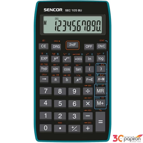 Számológép Sencor Sec 105 BU tudományos számológép 56funkciós
