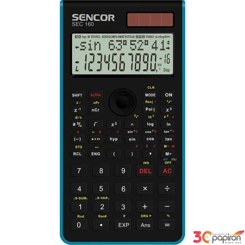 Számológép Sencor Sec 160 BU tudományos számológép