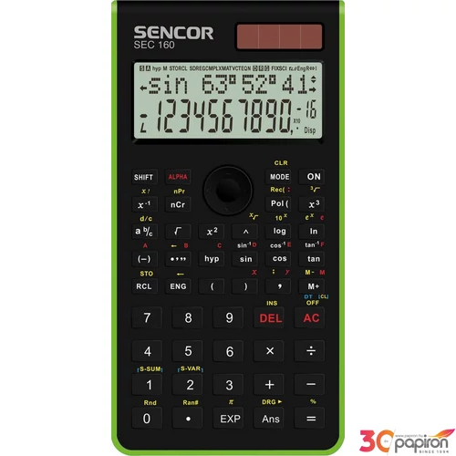 Számológép Sencor Sec 160 GN tudományos számológép