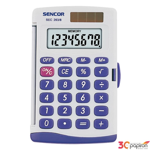 Számológép Sencor 263 SEC 263/8 Zsebszámológép