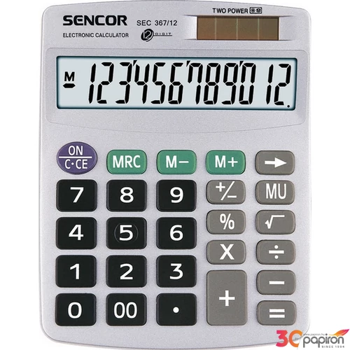 Számológép Sencor Sec 367/12 asztali számológép 12digites