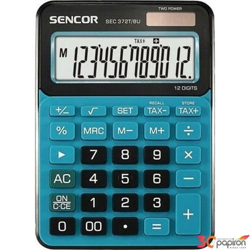 Számológép Sencor Sec 372T/BU asztali számológép 12digites