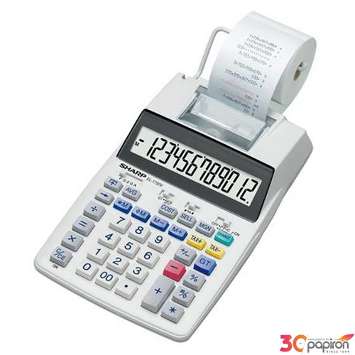 Számológép Sharp EL-1750V 12digites asztali számológép SH1750V