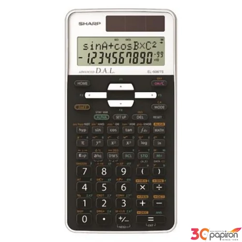 Számológép Sharp EL-506TS tudományos, 470 funkció SH506TSWH