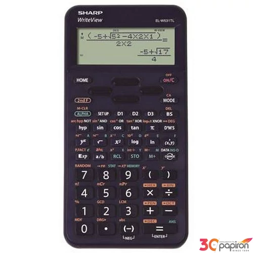 Számológép Sharp tudományos, 420 funkció EL-W531TL, kék